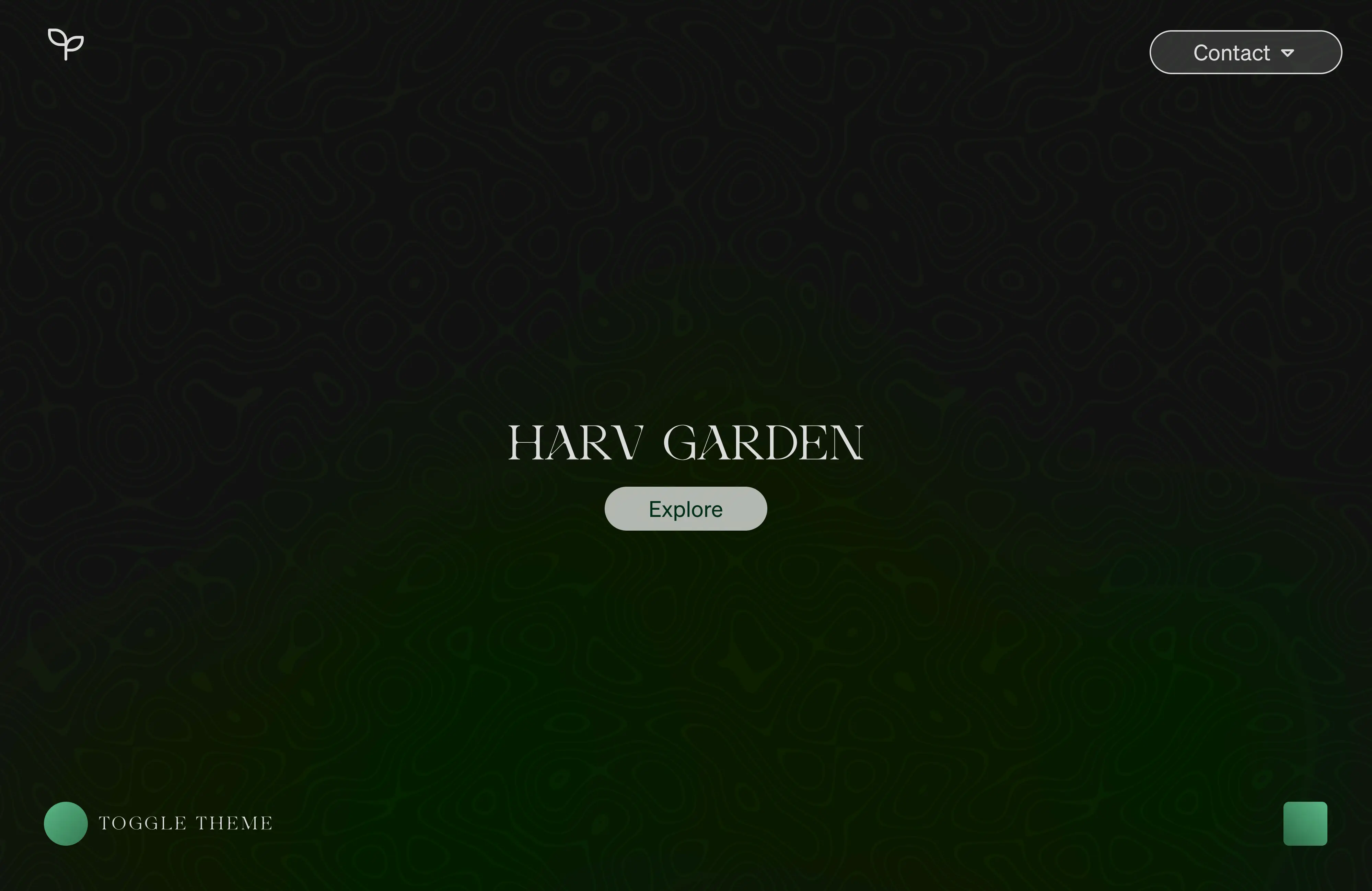 harv garden site - dark