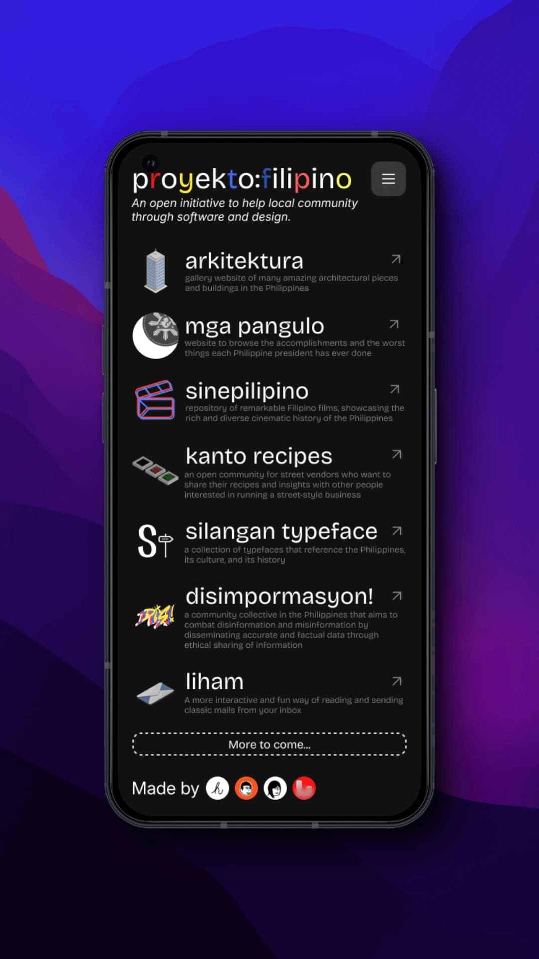 proyekto:filipino mobile site